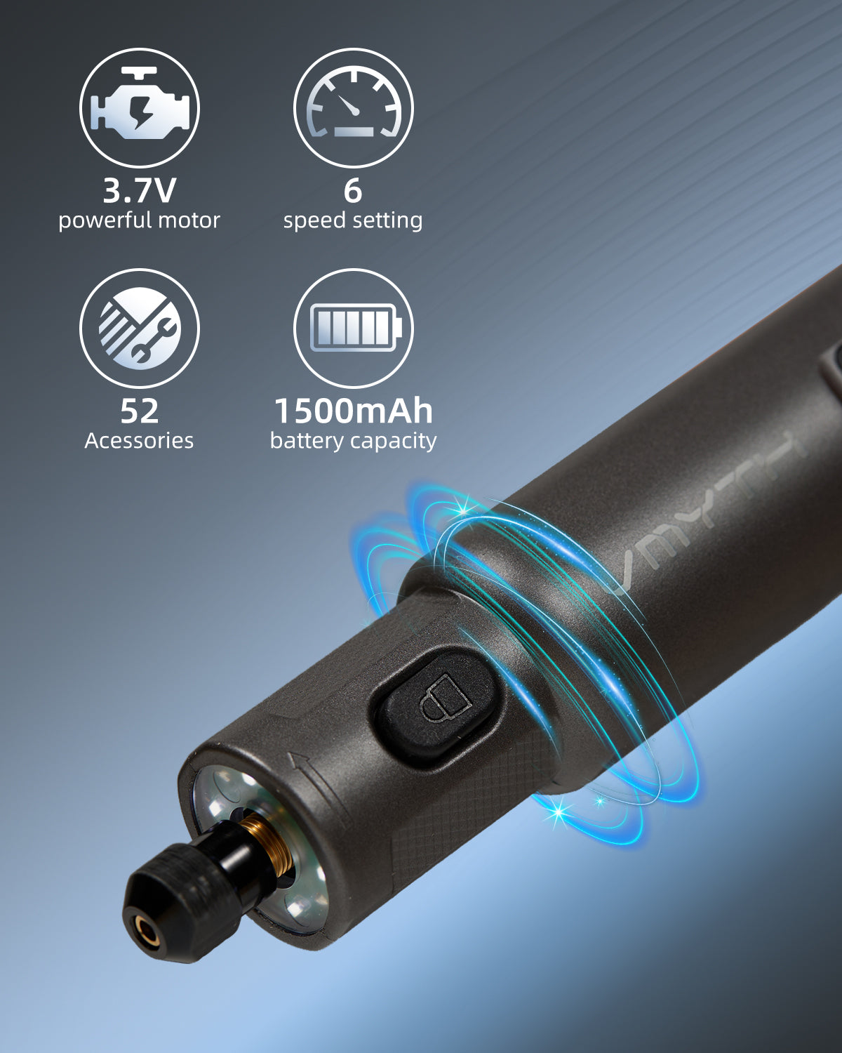 VMYTH iPen E1 – Precision Rotary Tool for Crafts & Repairs