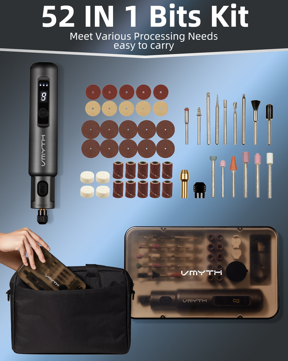 VMYTH iPen E1 – Precision Rotary Tool for Crafts & Repairs