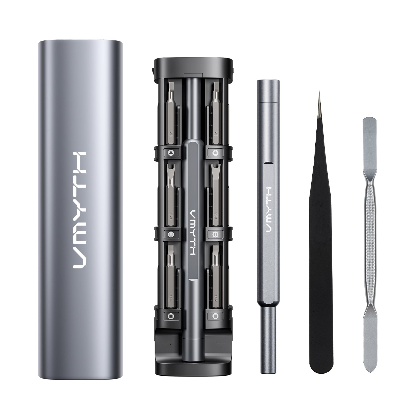 VMYTH iDriver MS1 – Compact Hand Screwdriver with 42 Magnetic Bits