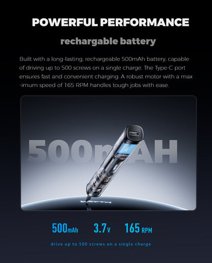 VMYTH iDriver ES1 – Compact Electric Screwdriver Kit for Precision Work
