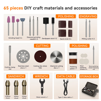 VMYTH iPen E3 - Precision Rotary Tool for Crafts & Repairs