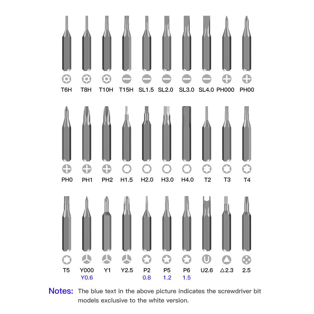VMYTH iDriver MS2 – Magnetic Mini Screwdriver Set for Tech Repair